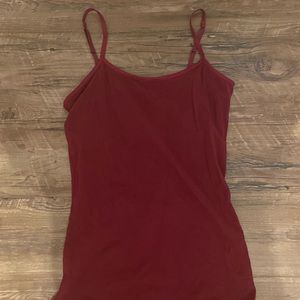 Kid’s Cami Tank Tops Maroon and White from SO sizes: M
